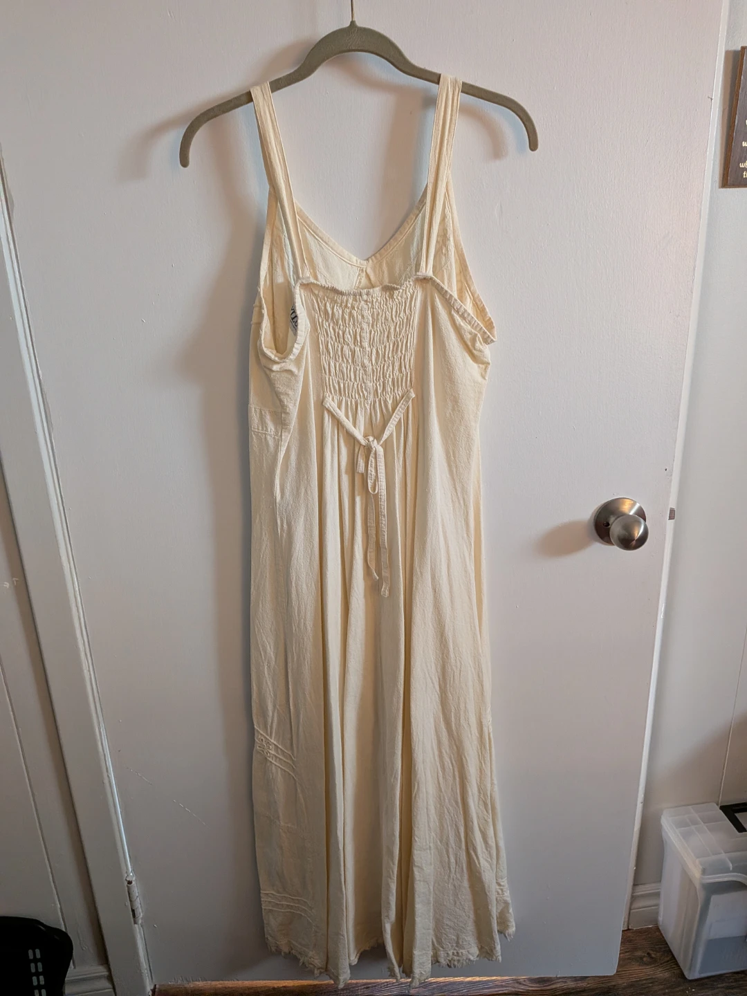 Ayllu Cotton Maxi Dress - Off-White - photo 2