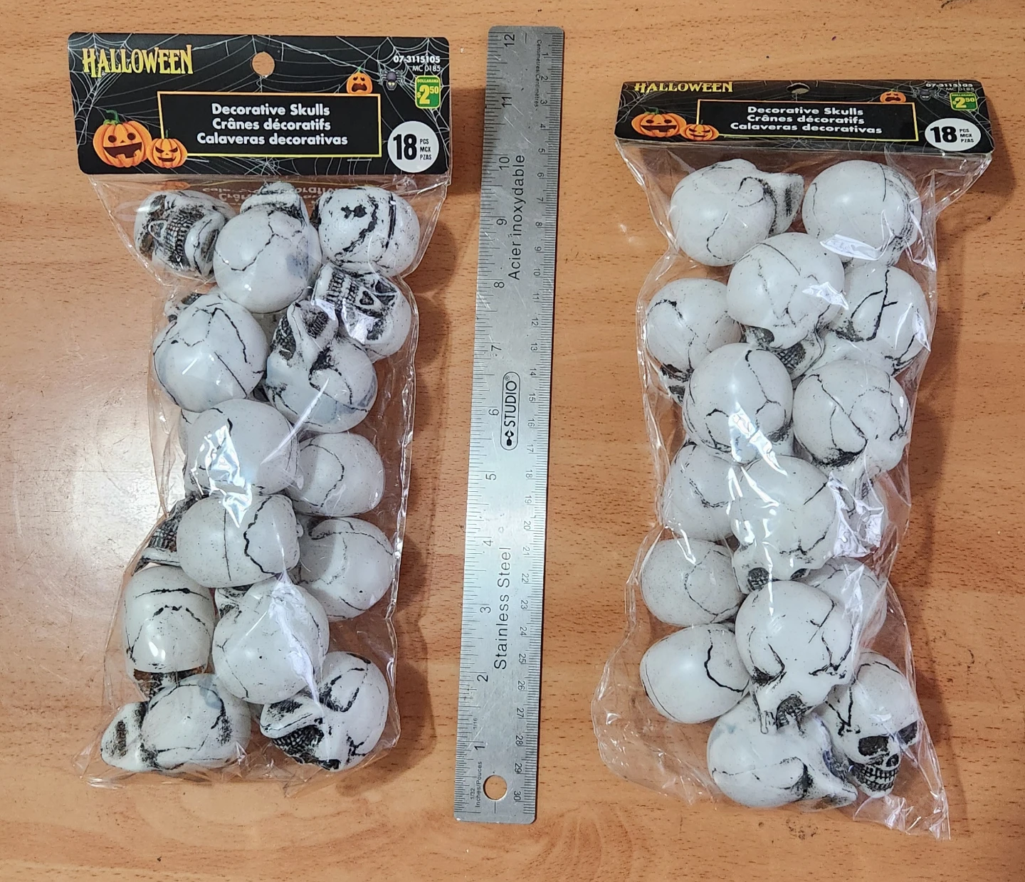 Halloween Decorative Skulls Pack - photo 5