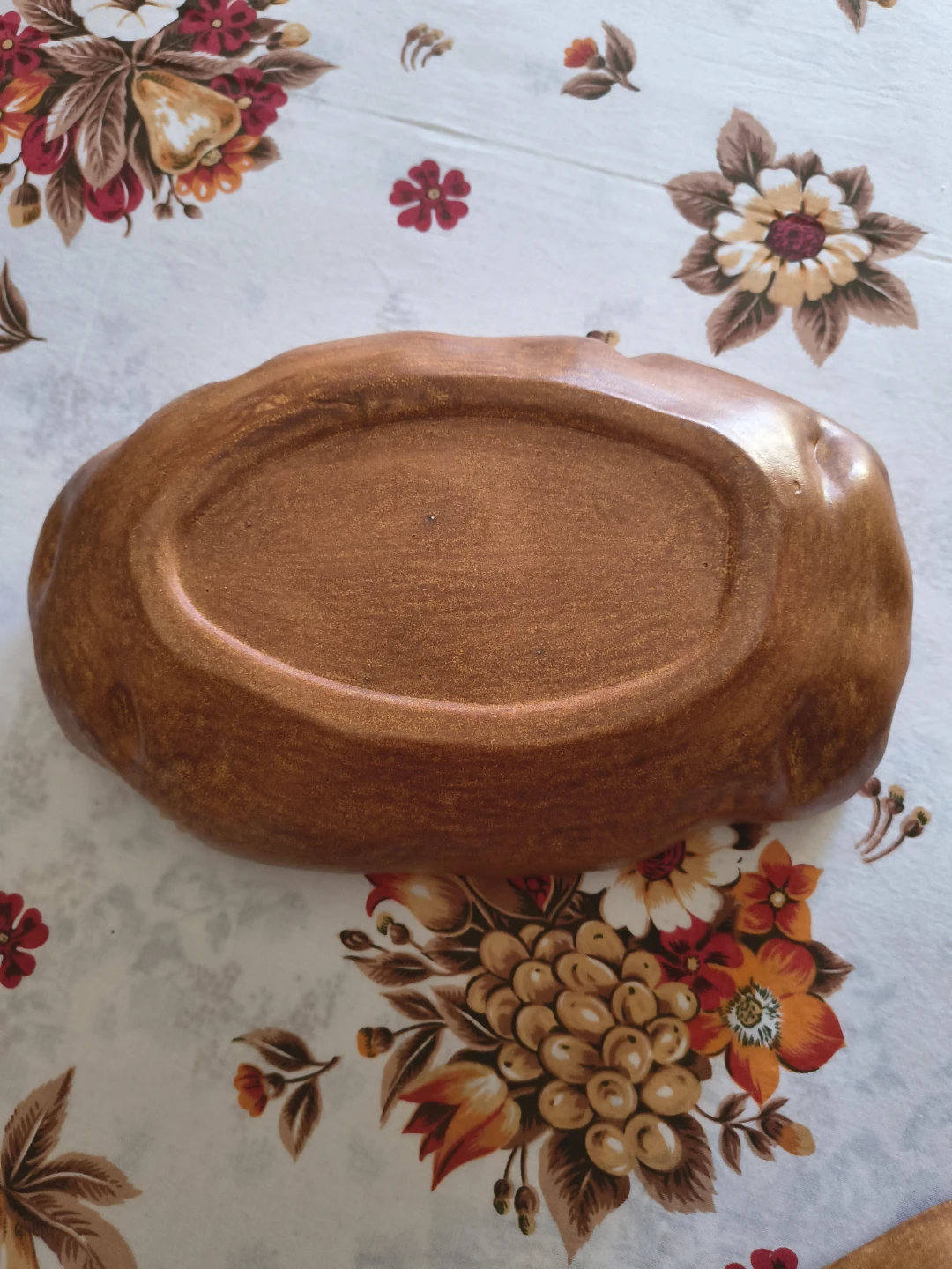 Vintage Ceramic Potato-Shaped Baker - photo 3
