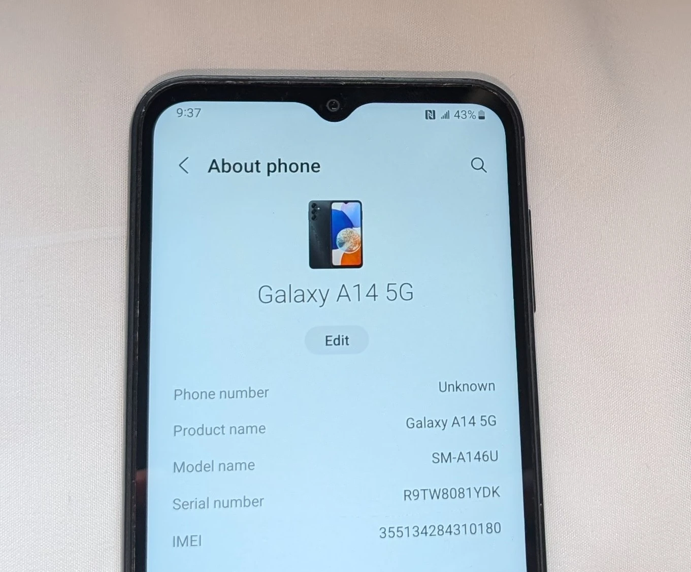 Samsung Galaxy A14 5G 64GB AT&T Cricket Cell Phone - photo 2