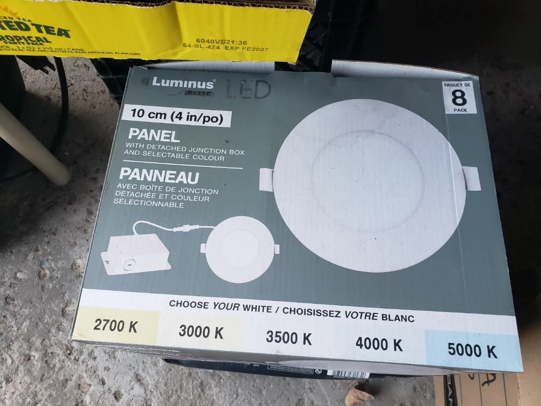 Luminus Elite 4 Inch LED Panel Light 8 Pack - photo 2
