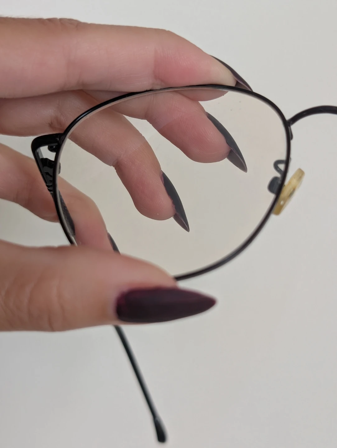 Black Metal Frame Protective Screen Glasses - photo 5