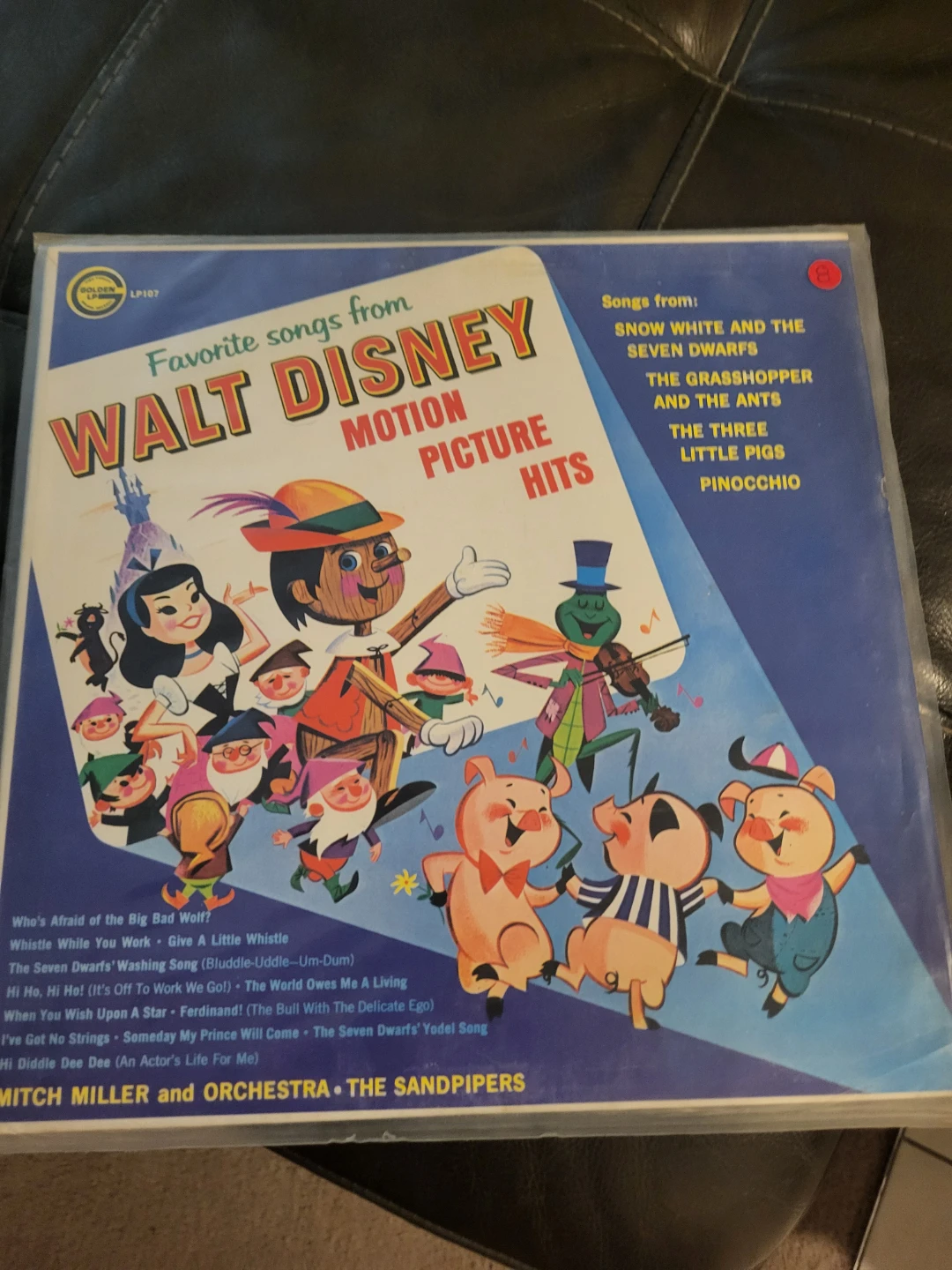 Favorite Songs From Walt Disney Motion Picture Hits Vinyl