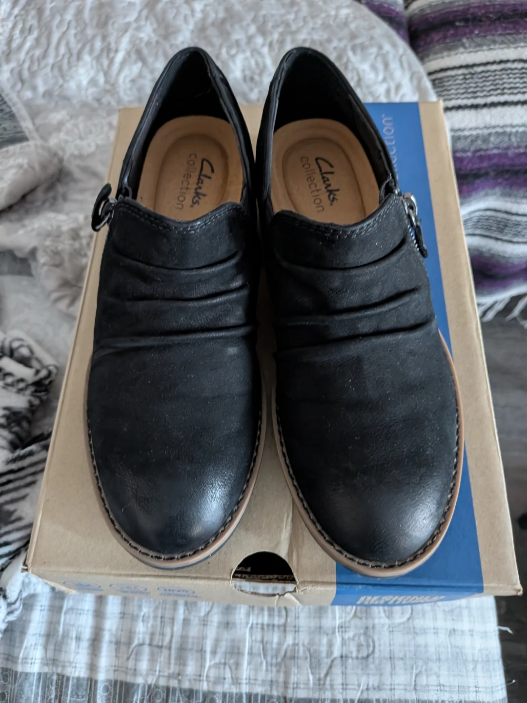Clarks Collection Black Ankle Boots - photo 2