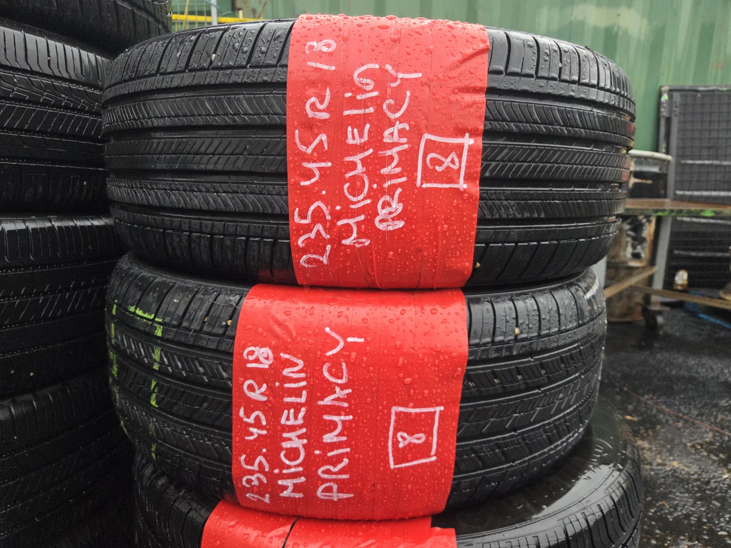 Two Michelin Primacy Tires 235/45R18