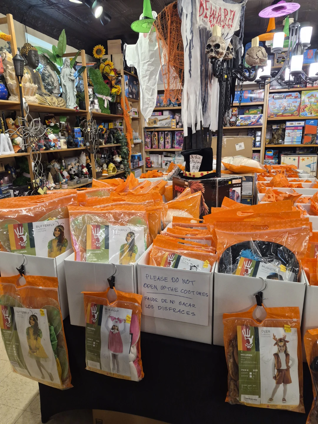 5 o'reet Kids Halloween Costumes $5 each we have 100s