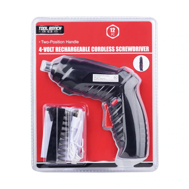 Tool Bench Platinum 4-Volt Cordless Screwdriver - photo 3
