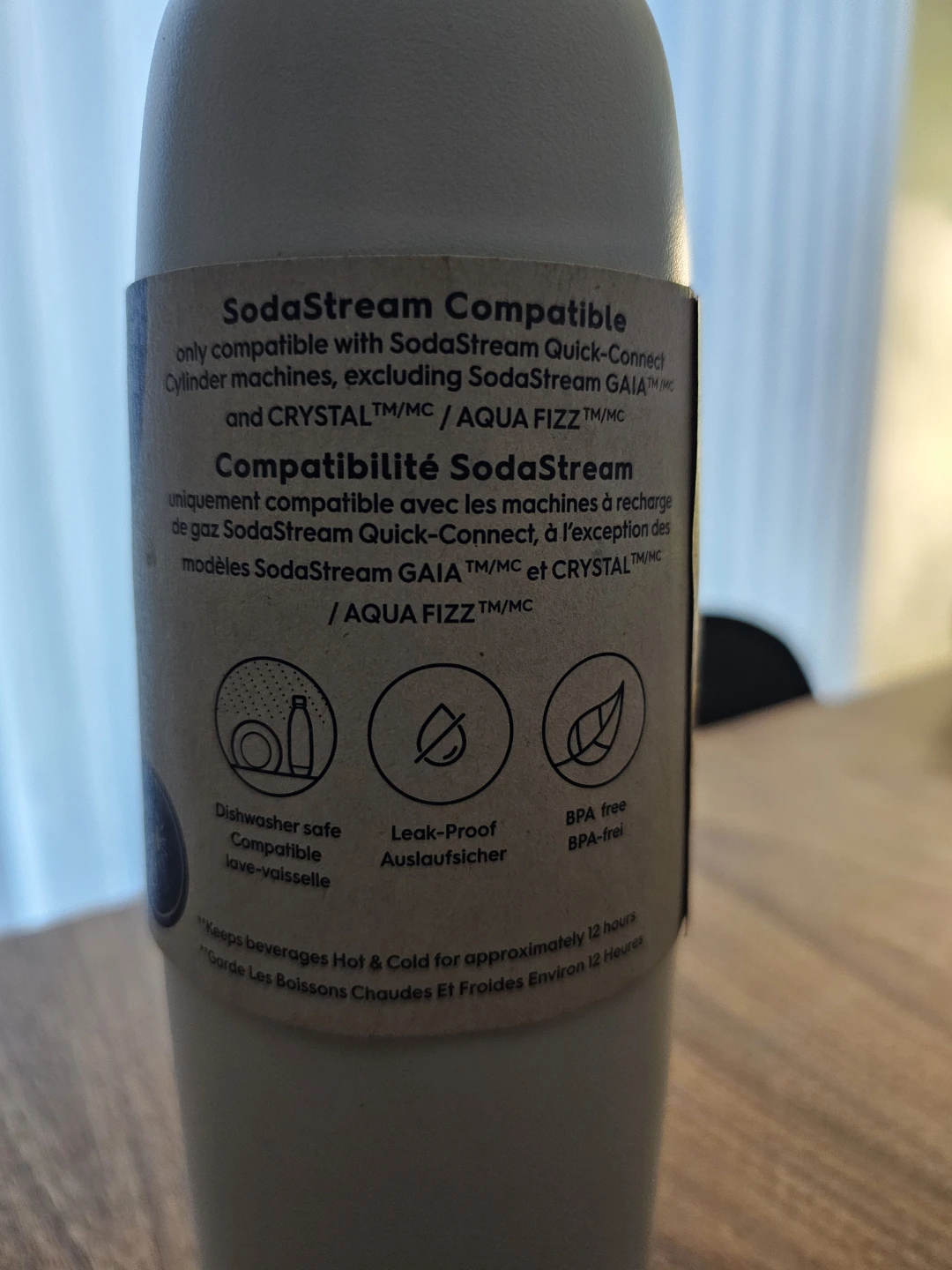 Sodastream Fizz&Go Stainless Steel Carbonating Bottles - photo 2