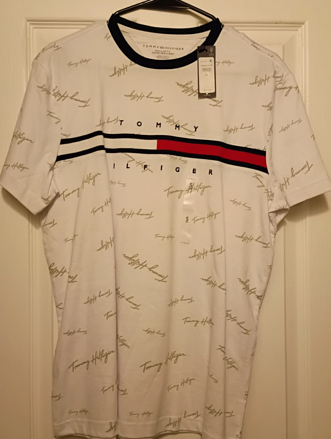TOMMY HILFIGER MENS SHIRT SIZE SMALL NEW WITH TAG