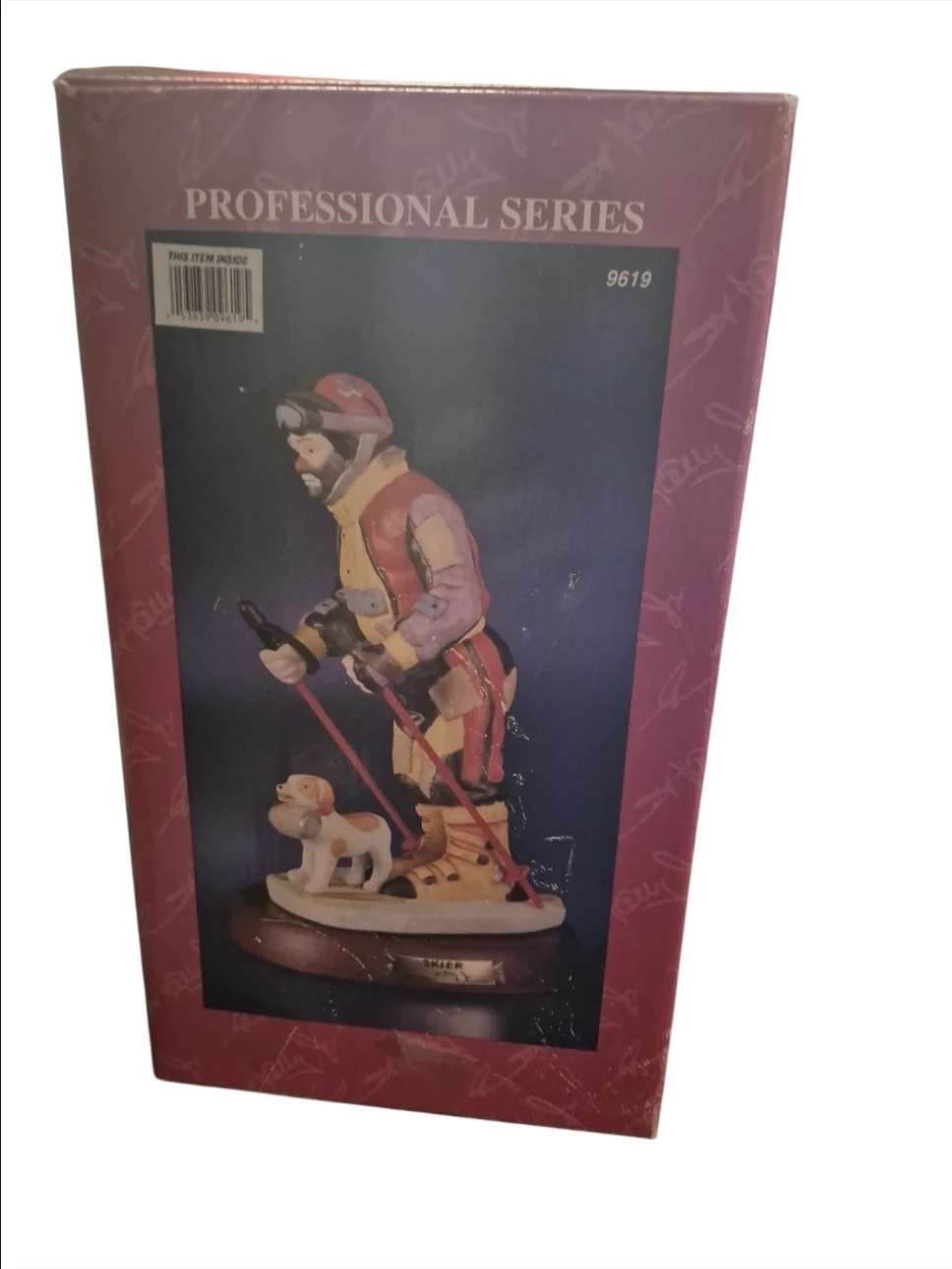 Emmett Kelly Jr. Professional Series Skier Figurine