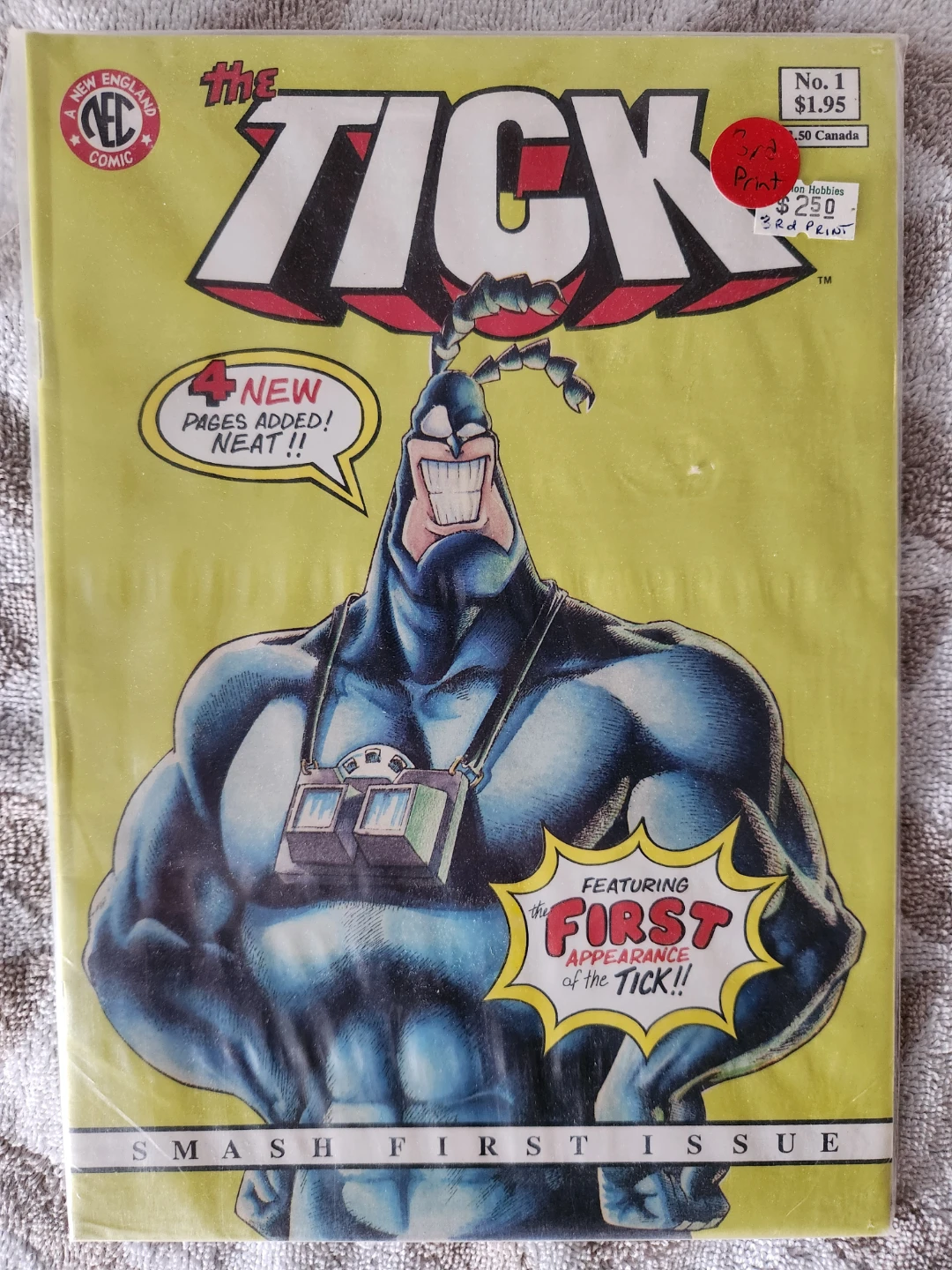The Tick Comic No. 1 3rd Print