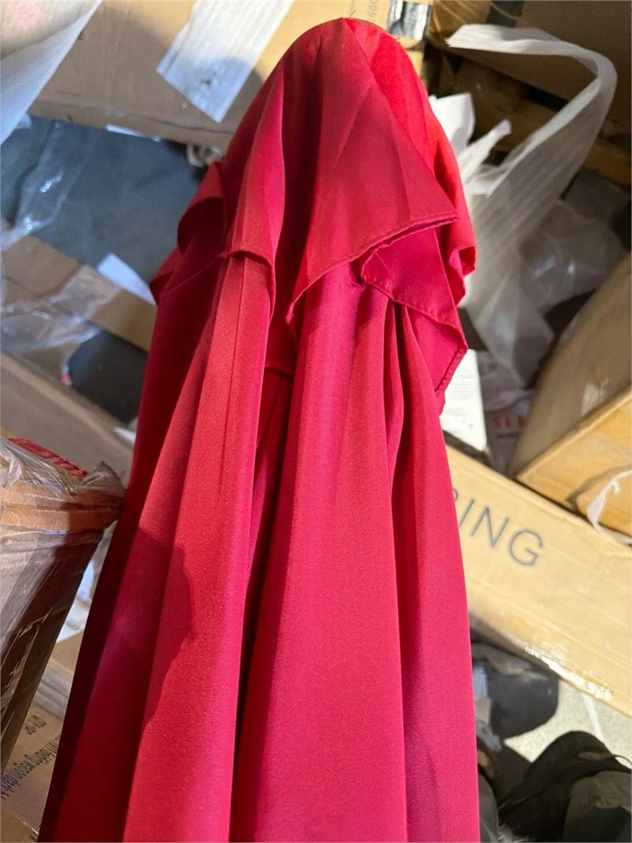 Red Rectangular Patio Umbrella - photo 4