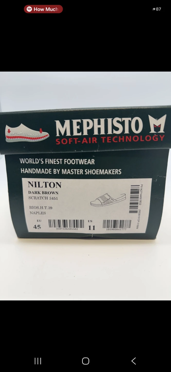 Mephisto NILTON Leather Sandals (Brand New, US 11) - photo 4