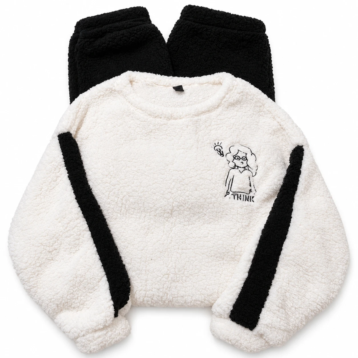 Sherpa Fleece Loungewear Set