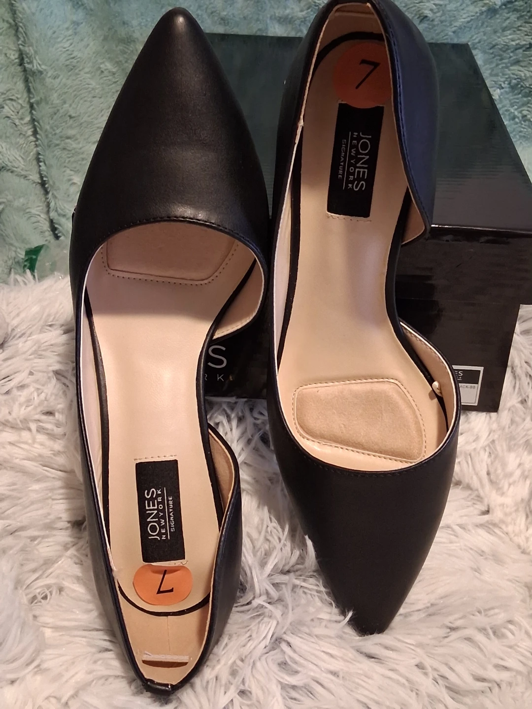 Jones New York Candora Black Heels Size 7M