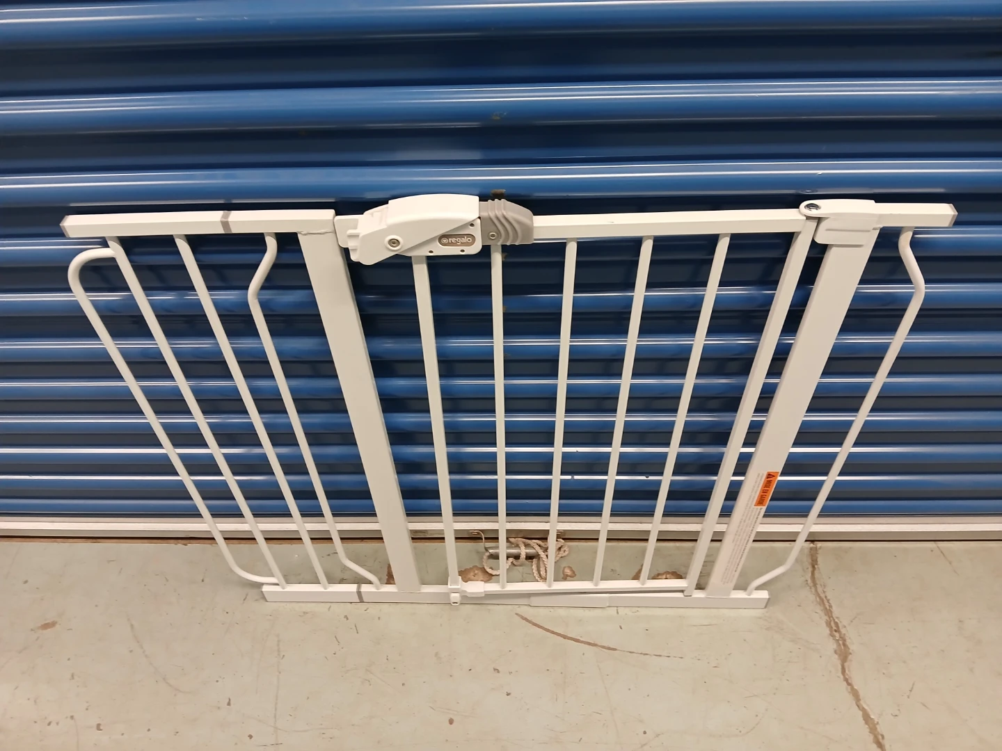 Regalo white safety gate, baby gate, pet gate - photo 5