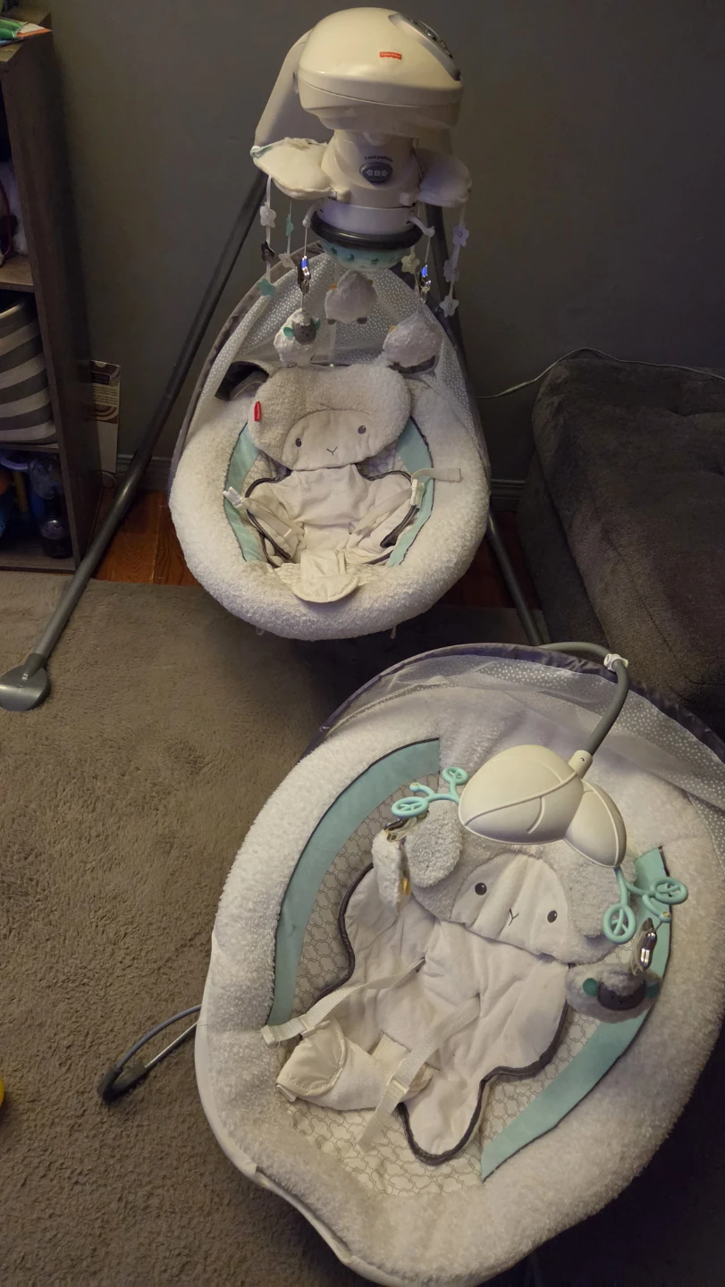 Fisher-Price Lamb Baby Swing - photo 2