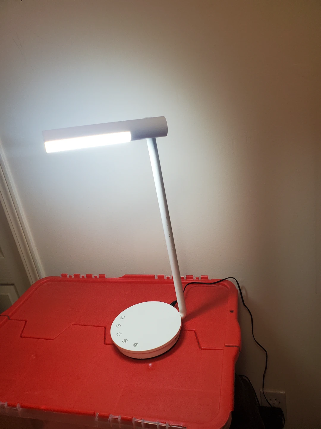White LED Desk Lamp with Colour Modes - photo 2