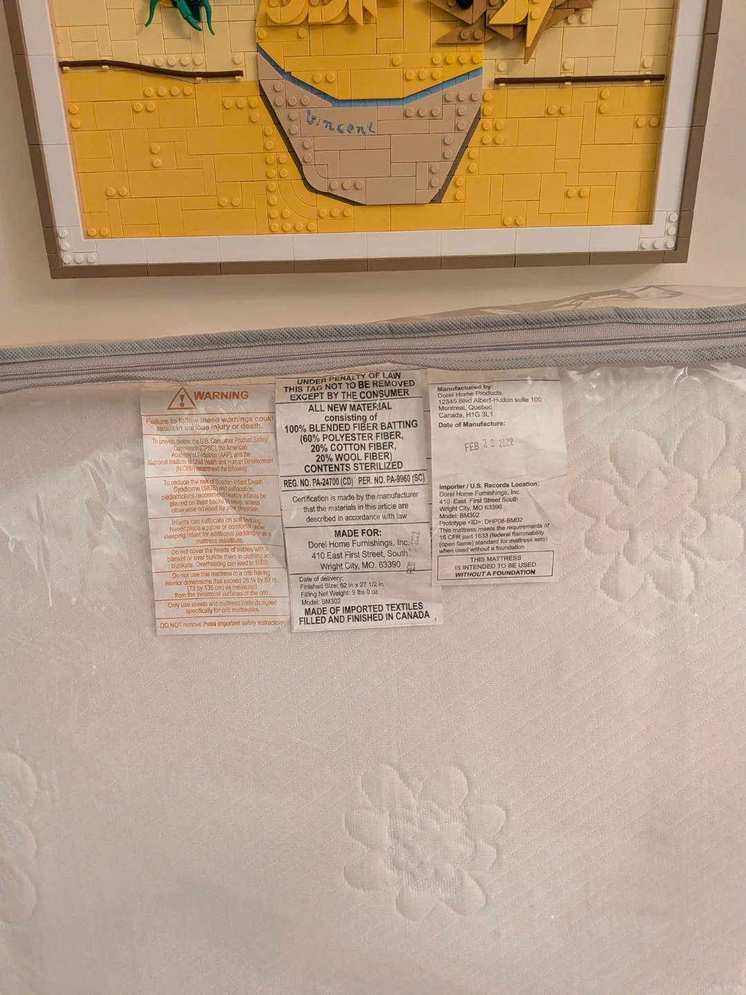 Baby Crib Mattress - New - photo 3