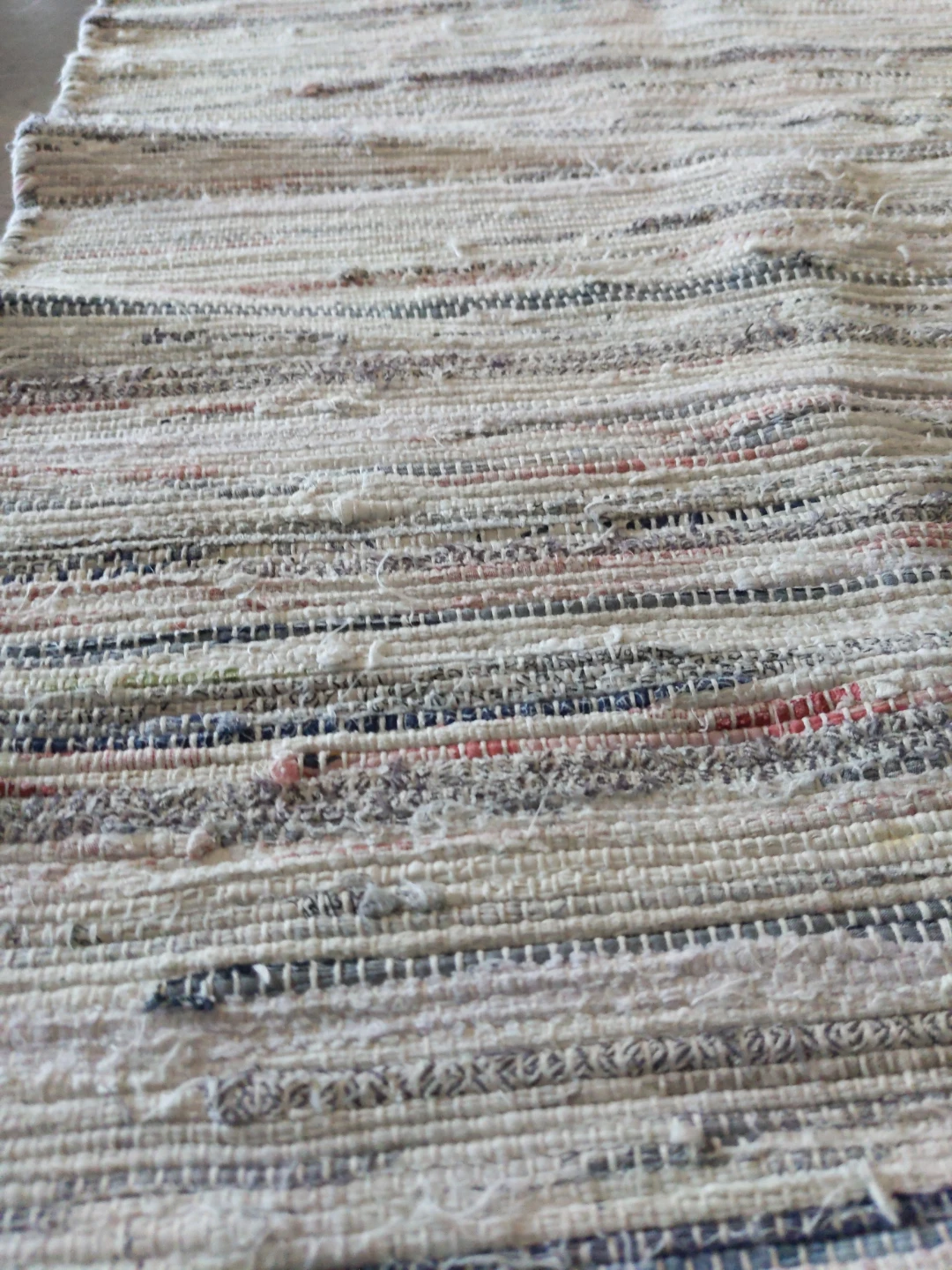Woven Cotton Area Rug - photo 2