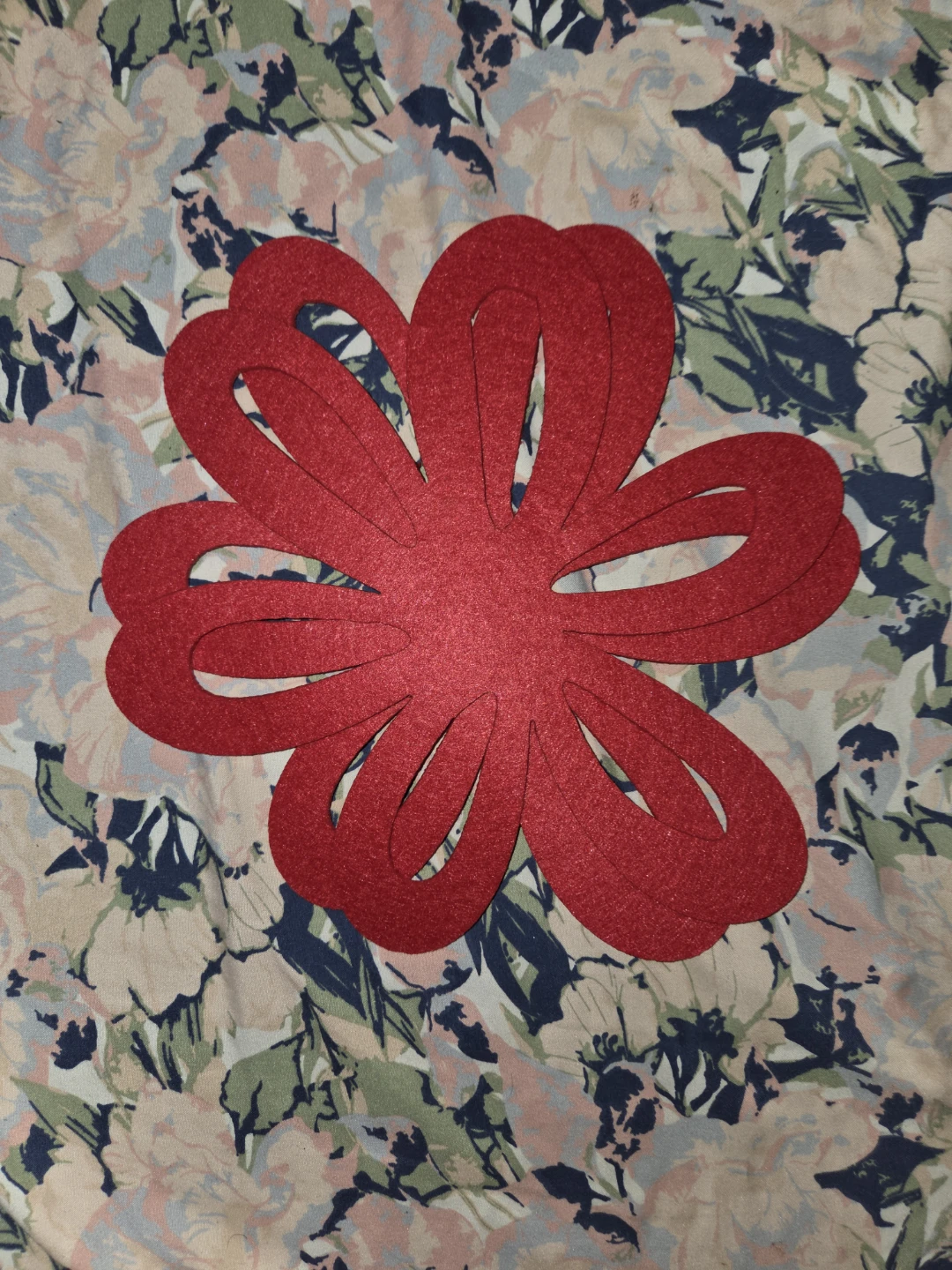 Flower Shaped & Heat Insulating Felt Coasters, 2 sizes, 14 Count - photo 5