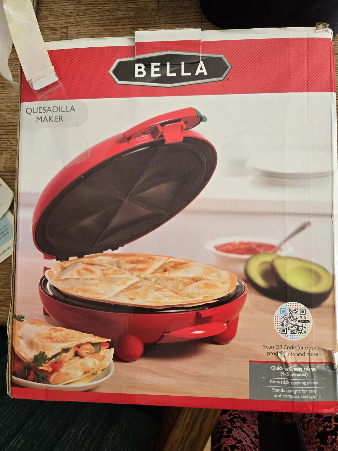 BELLA Red Quesadilla Maker - photo 2
