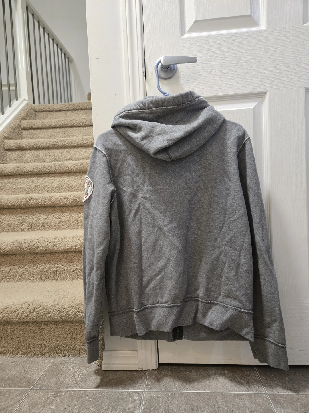 Aeropostale Full Zip Hoodie Grey - photo 3
