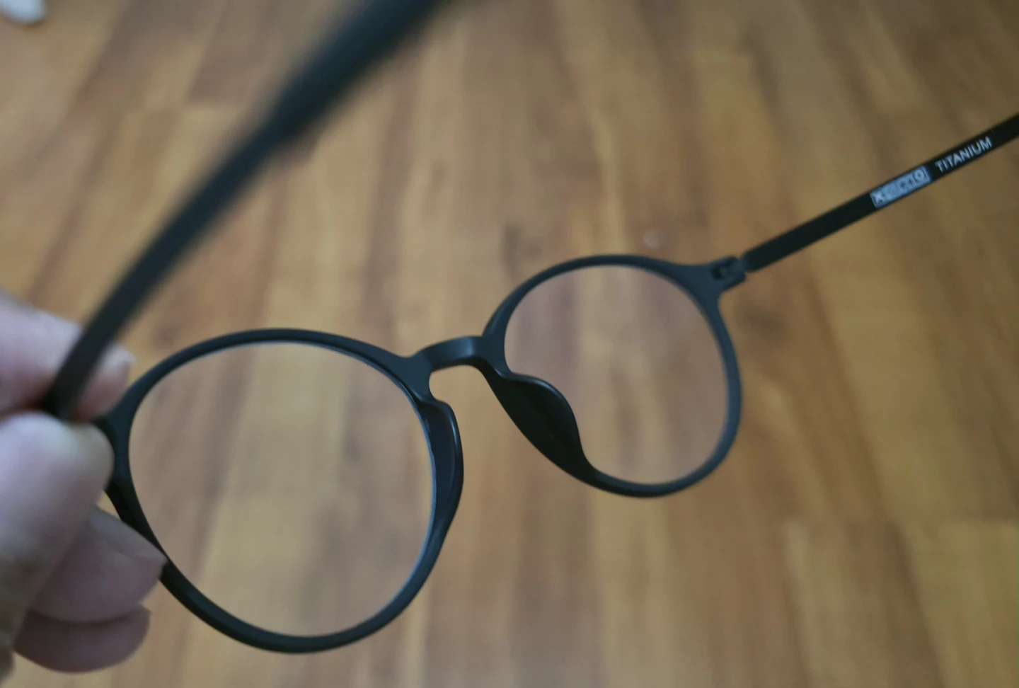 Titanium Frame Glasses - Black - photo 3
