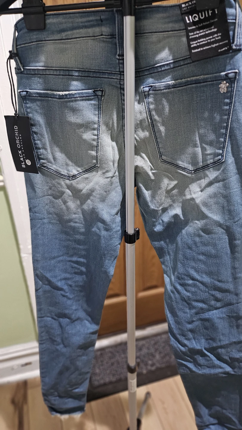 Black Orchid Jude Mid Rise Super Skinny Jeans - photo 3