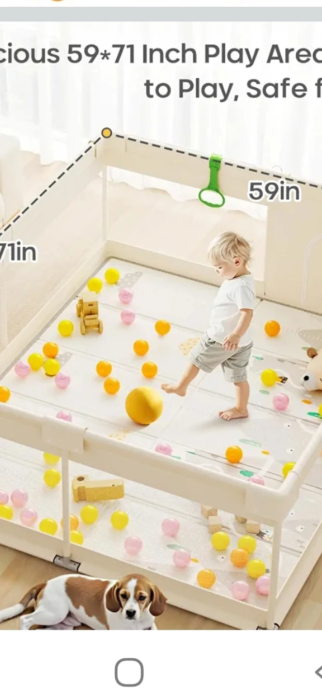 Brand new in box Playpen Suite 59"×71" - photo 2