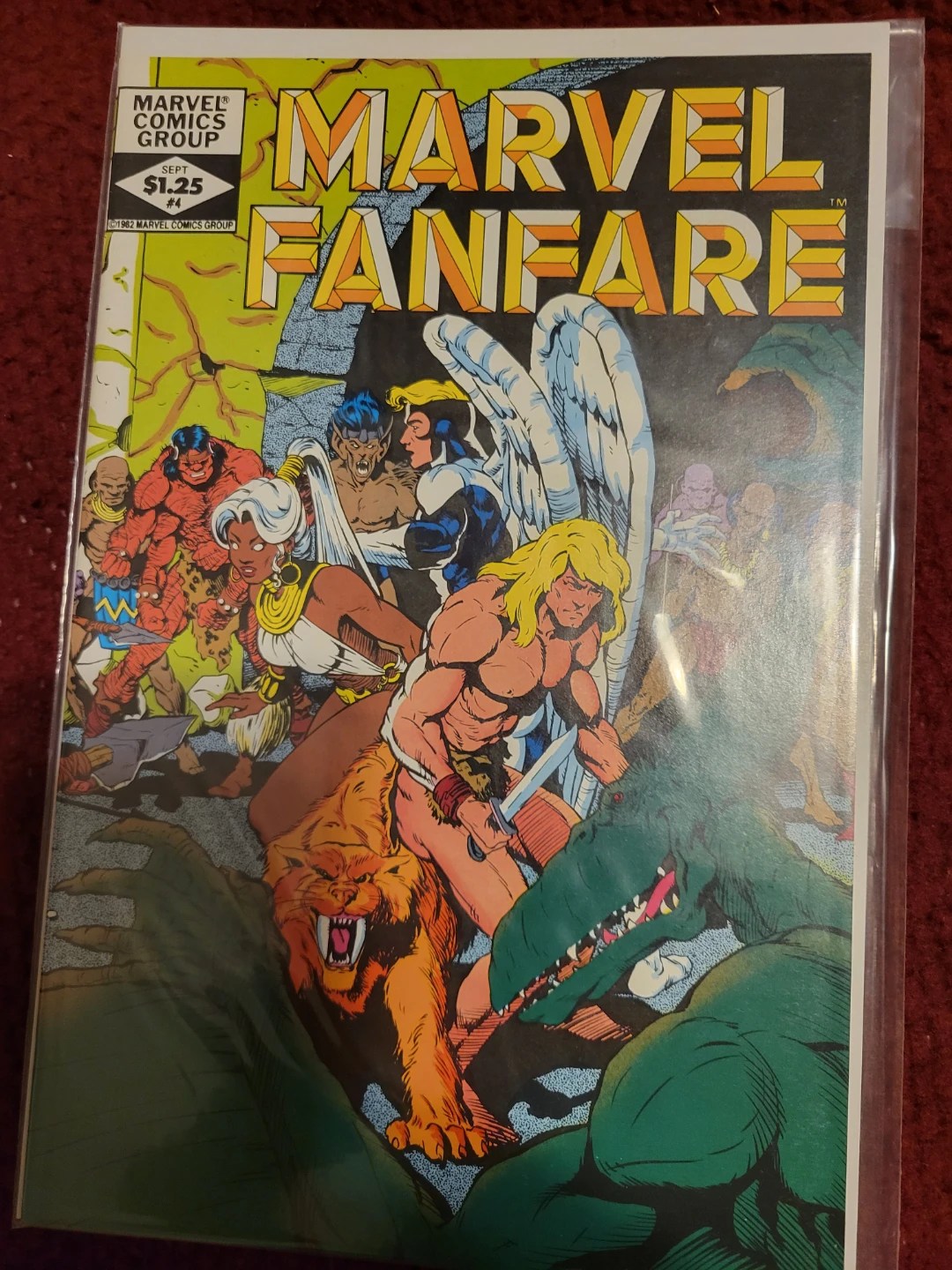 Marvel Fanfare #4 Comic Book