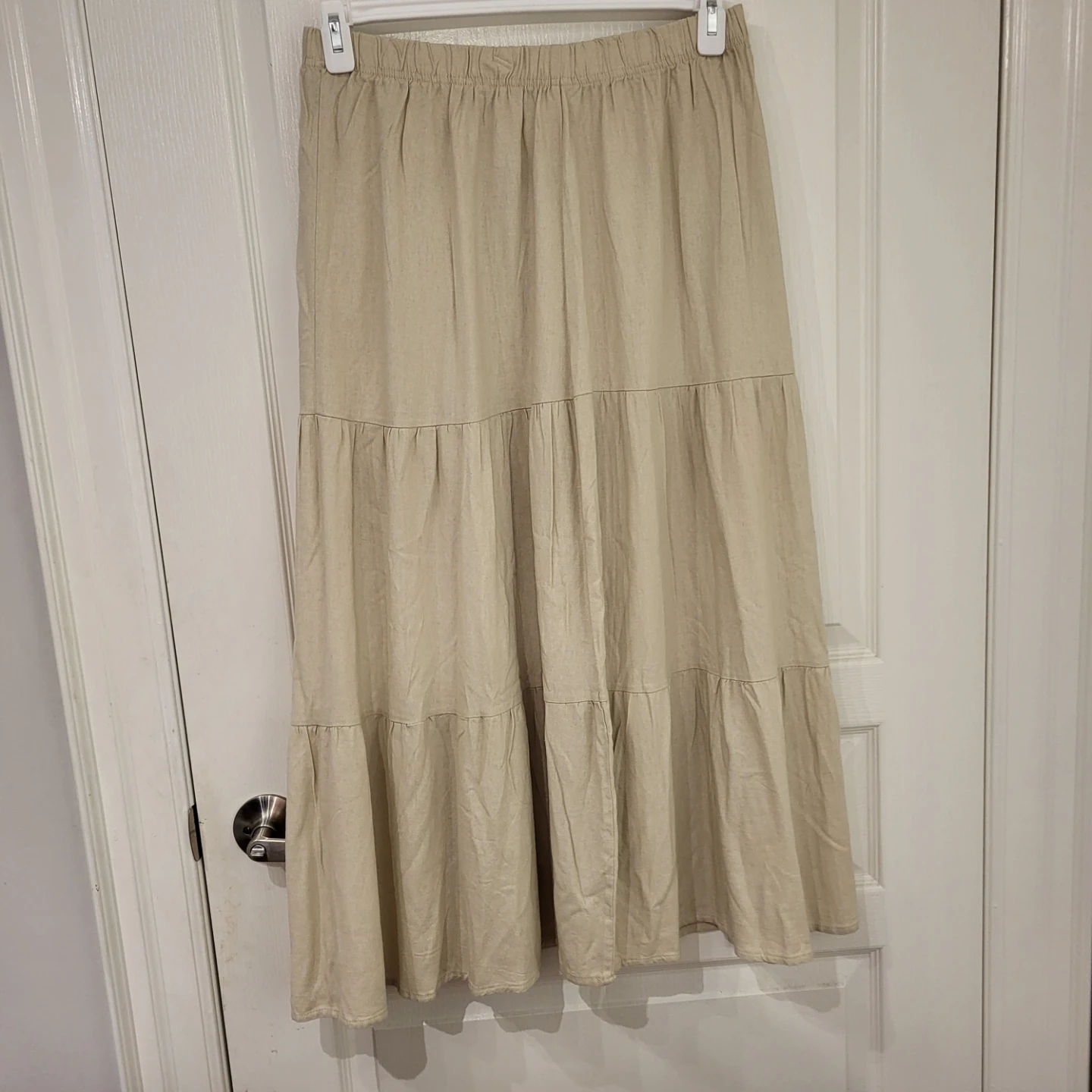 iyla Linen Tiered Skirt