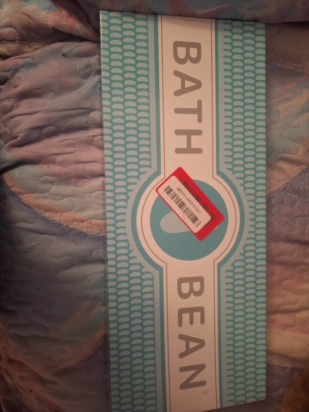 Bath Bean Bath Pillow in Sea Glass