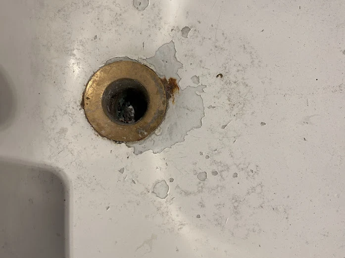 Original cast iron Edwardian pedestal Sink from 1905 - photo 5