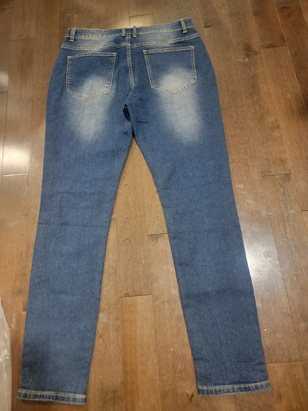 Distressed Patch Jeans Size 34 - photo 4
