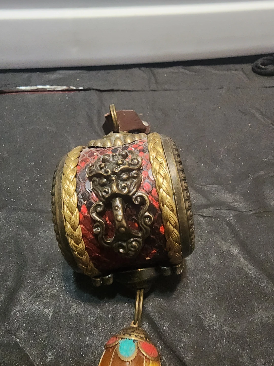Decorative Ornate Barrel Hanging Ornament - photo 4