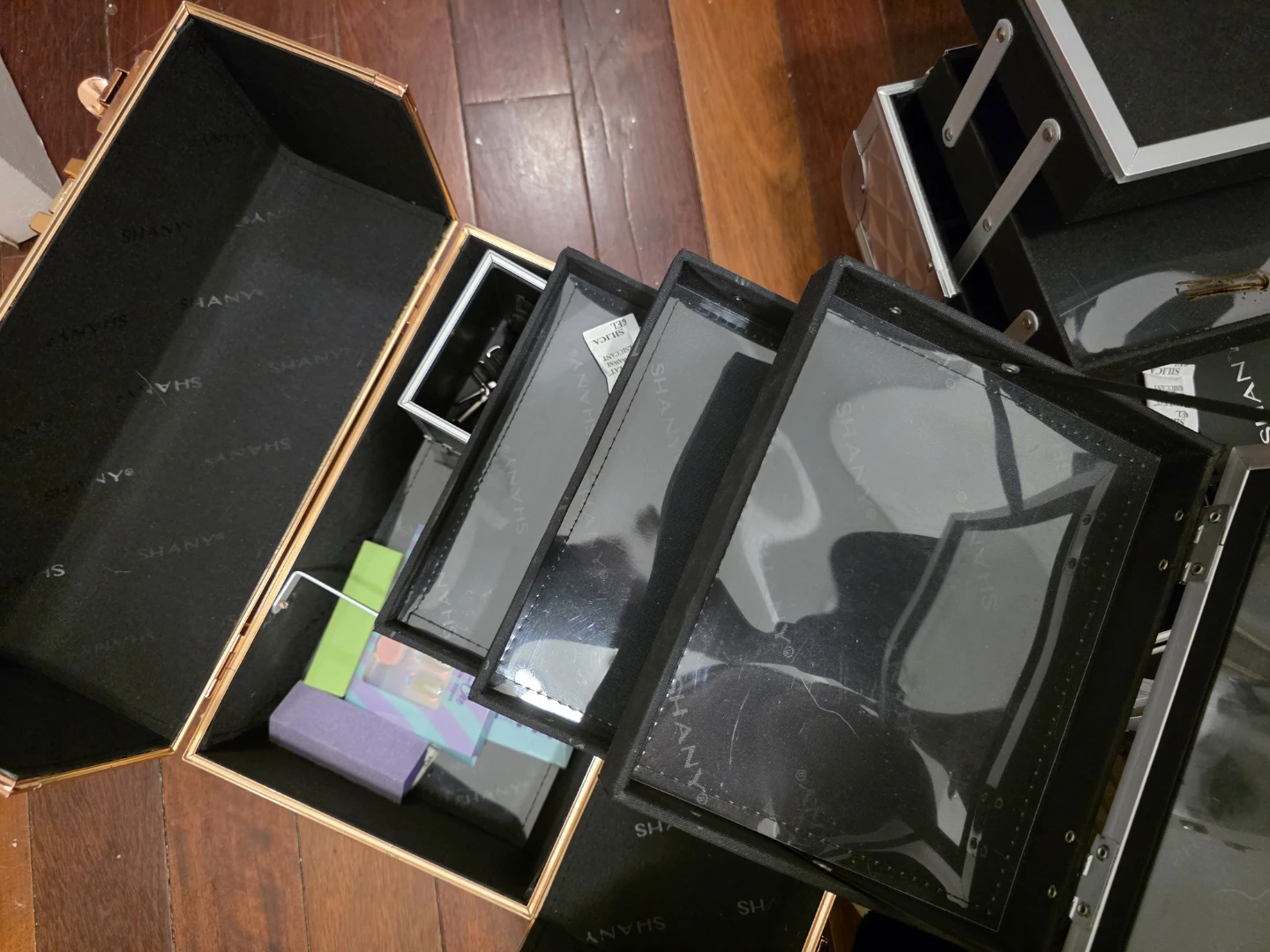 SHANY Makeup Train case with mirror set - photo 5