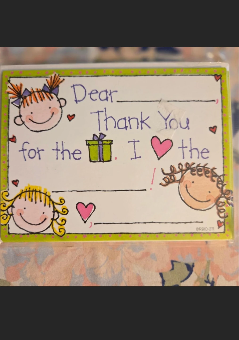 Gartner Kids Thank You Cards, 10 Count