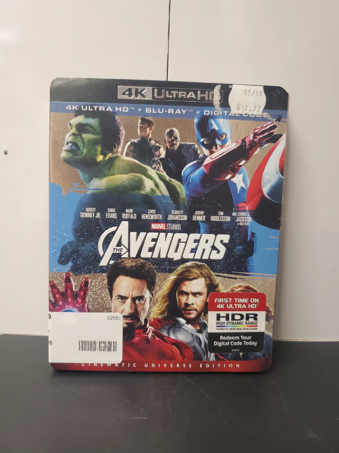 Marvel Studios The Avengers 4K Ultra HD Blu-ray