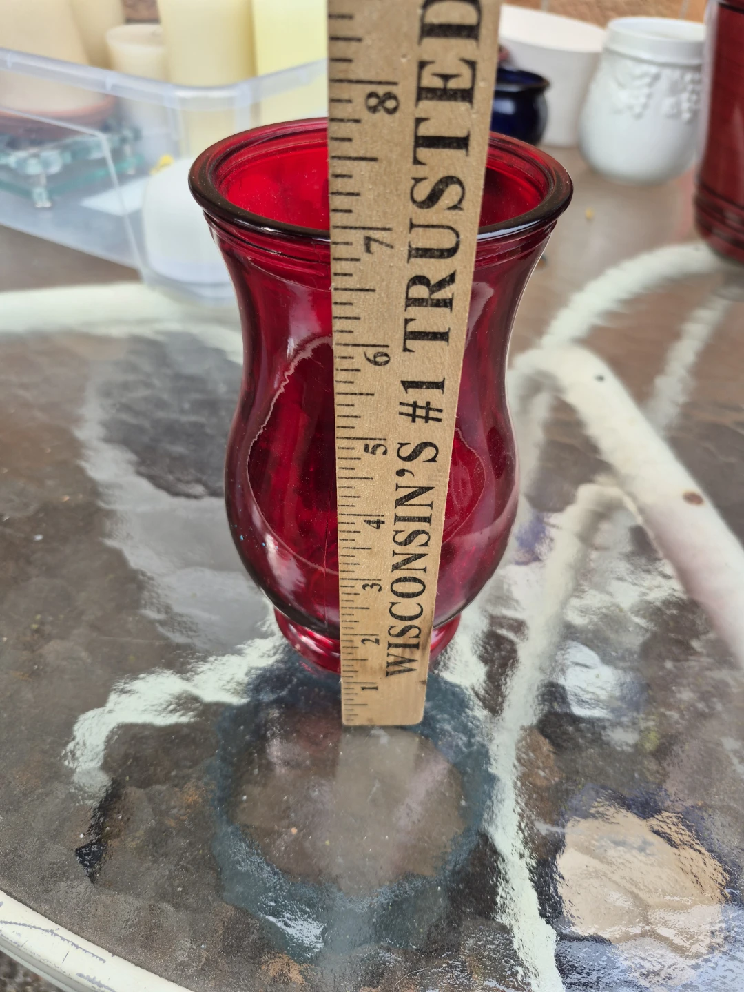Red vase (Skokie) - photo 3