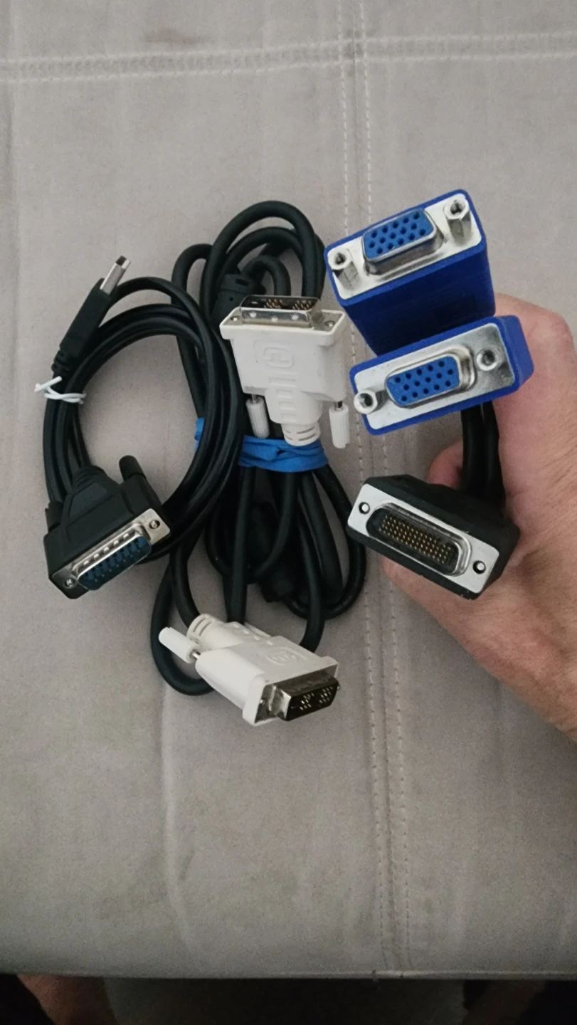 Assorted Computer Video Cables and Adapters - photo 2