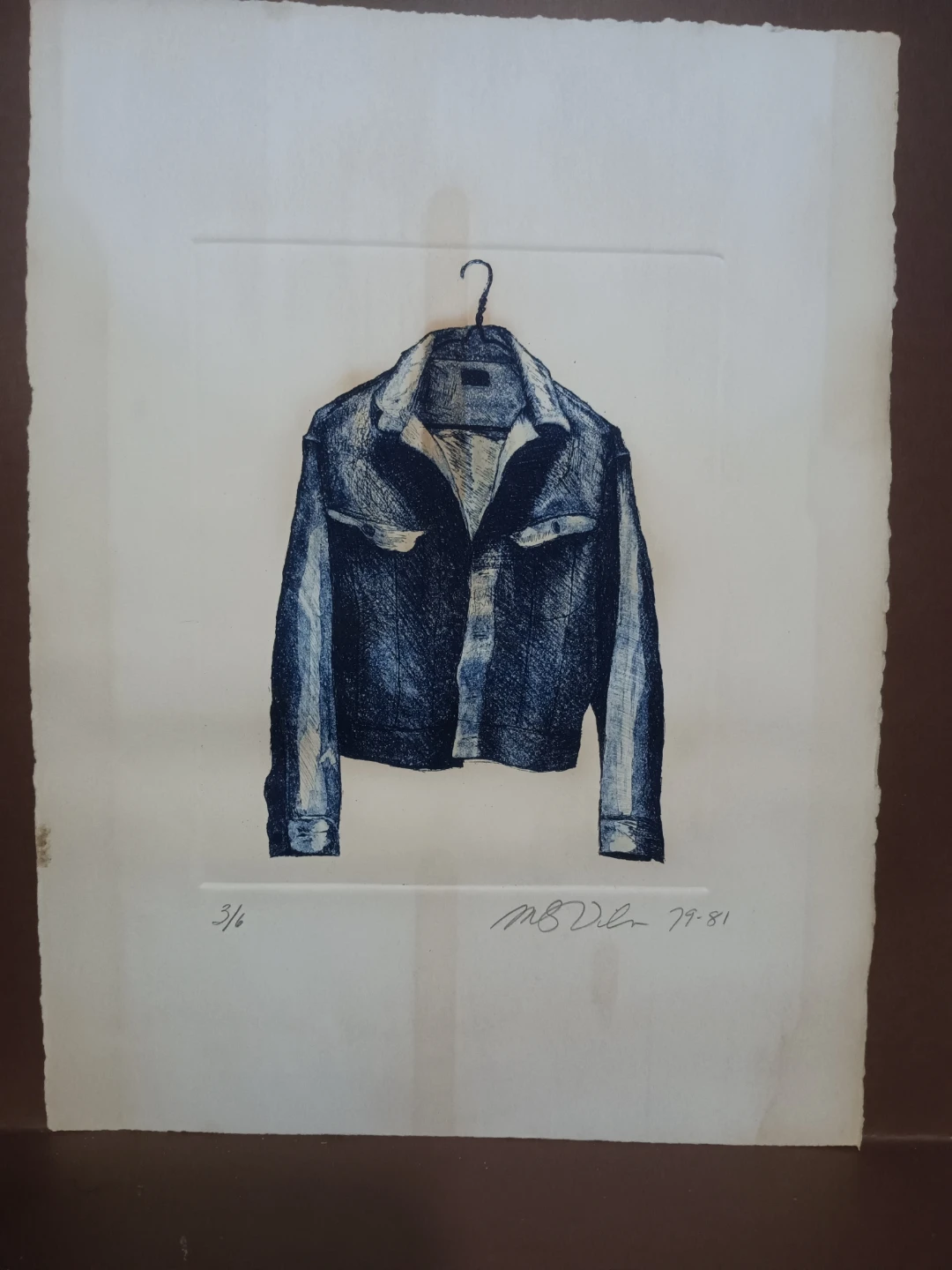 M.B. Diller Original Print 3/6