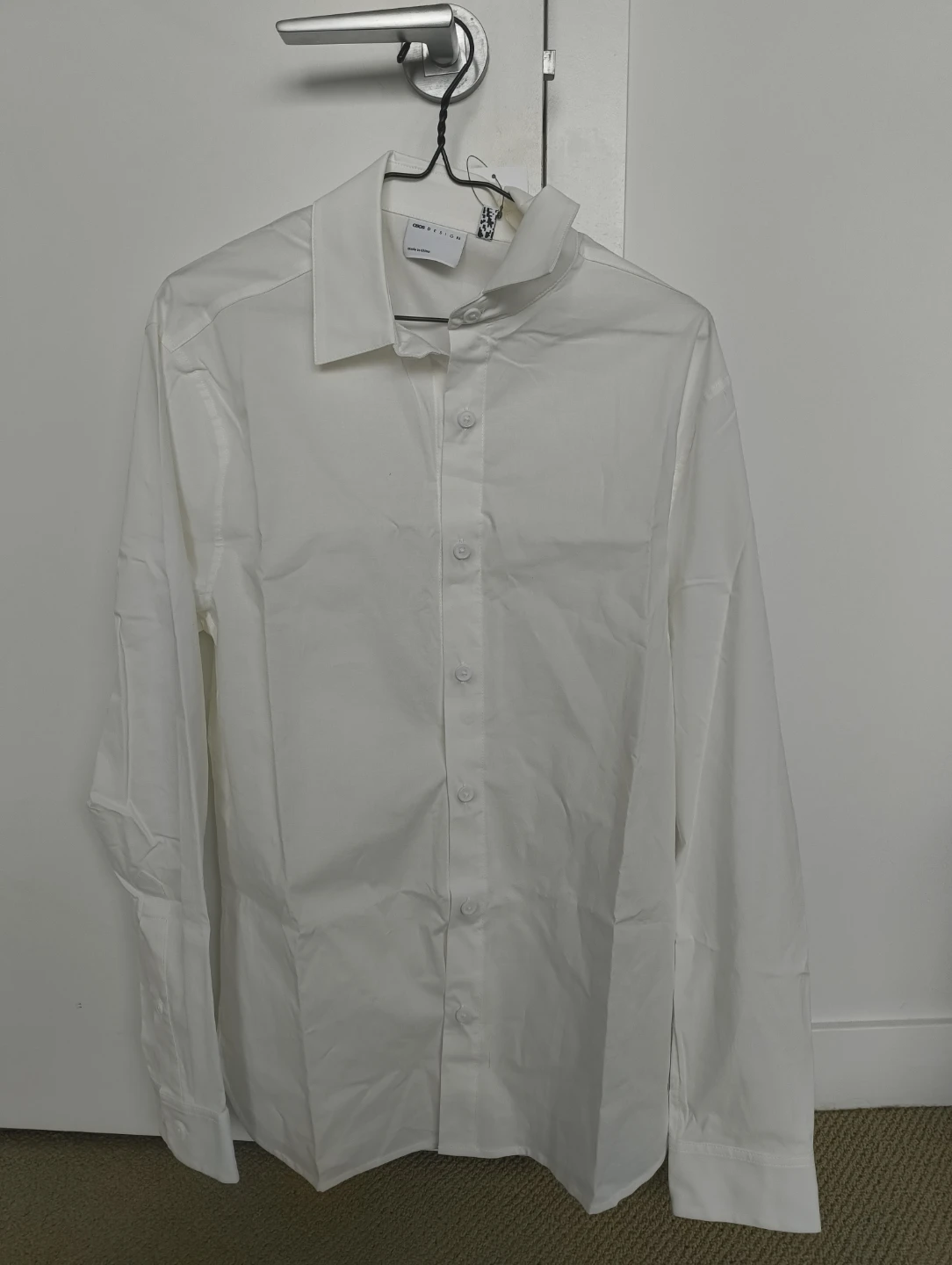 ASOS Adaptive White Button-Down Shirt