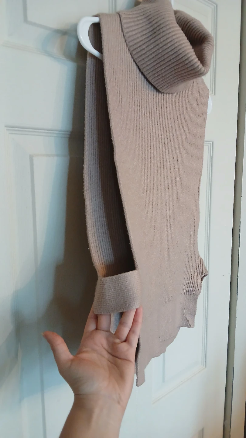 By Anthopologie open side turtleneck sweater, one size - photo 3