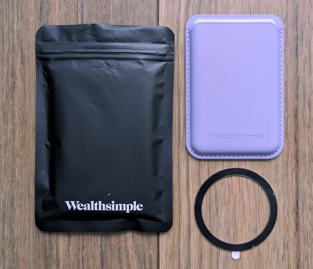 Wealthsimple Magnetic Smartphone Card Wallet - BRAND NEW