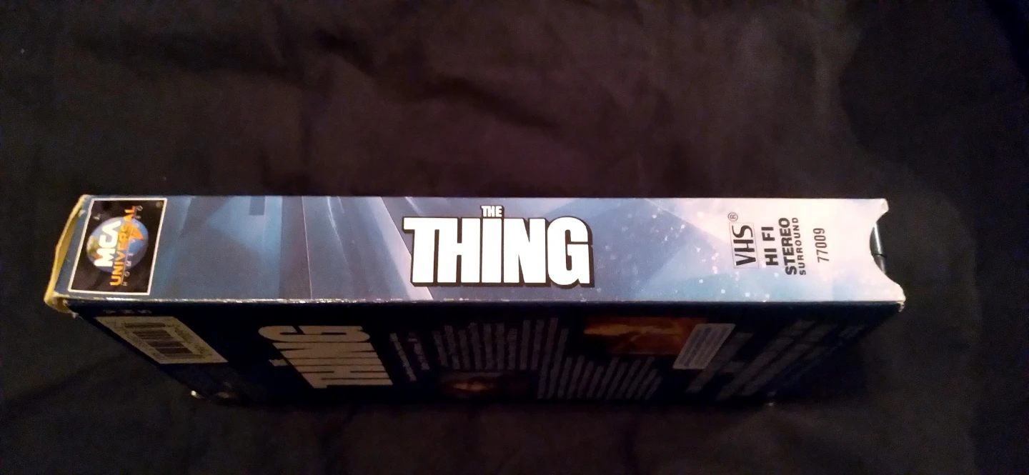 The Thing VHS movie - photo 3