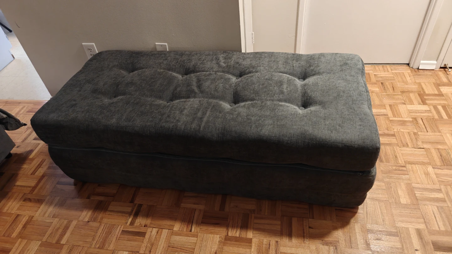 4-in-1 Multi-Functional Queen Folding Sofa Couch - photo 5