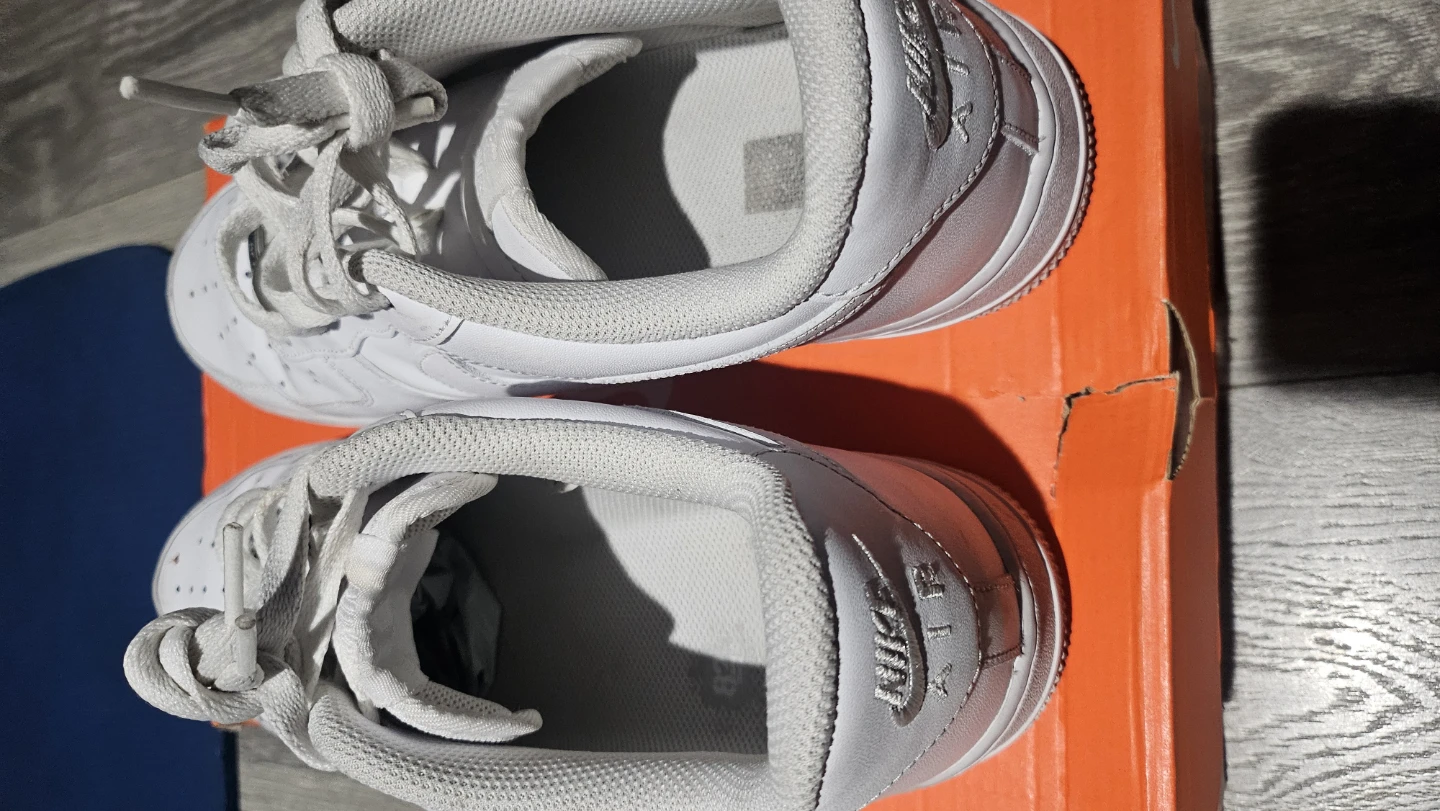 Nike Air Force 1 White Sneakers - photo 4
