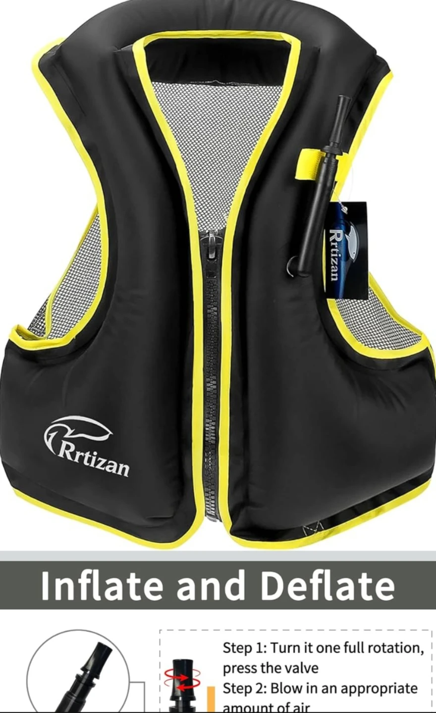 New Rrtizan Inflatable Snorkel Vest - photo 3