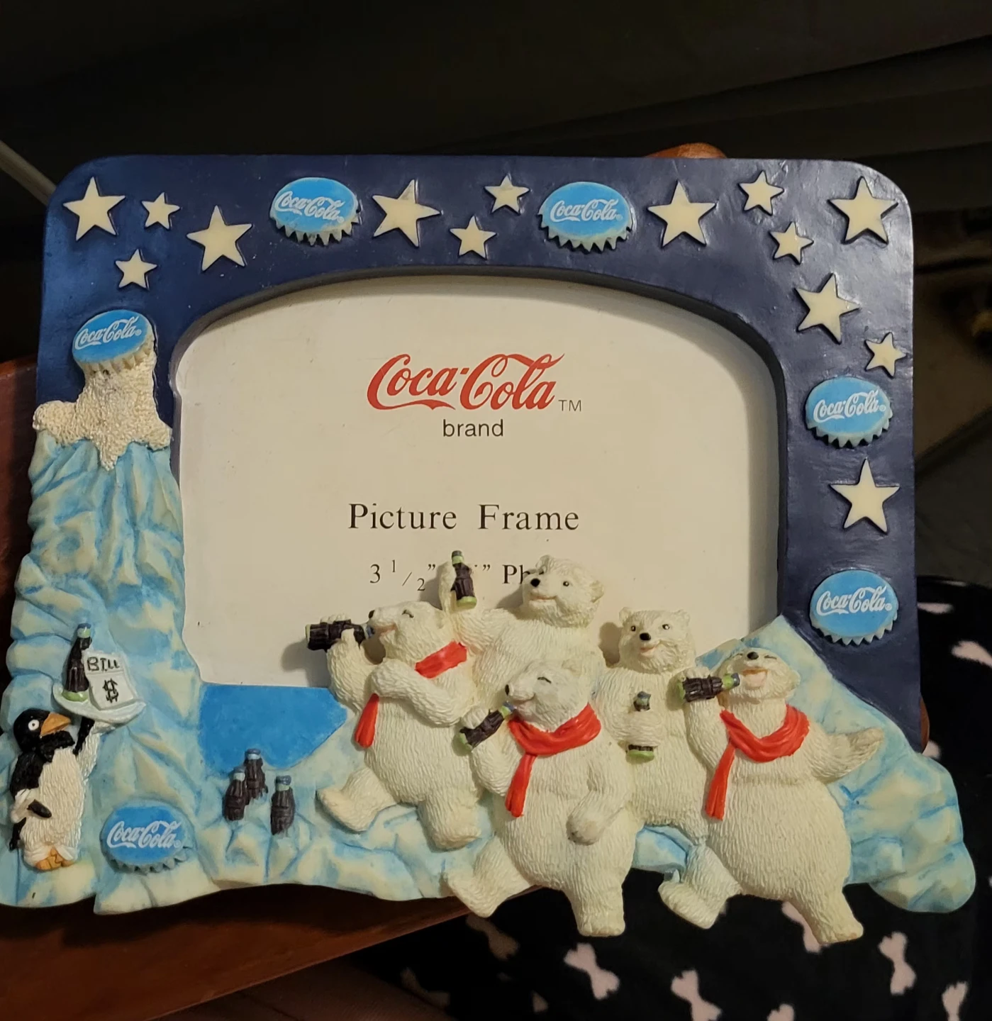 Coca-Cola Polar Bear Picture Frame